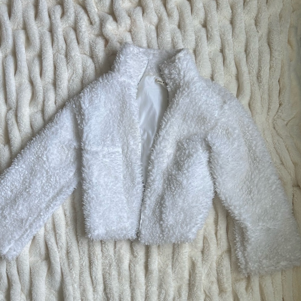 Teddy White Jacket
